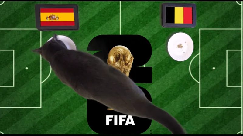 Mèo tiên tri dự đoán Tây Ban Nha và Argentina đang chọn Tây Ban Nha Mèo tiên tri dự đoán Tây Ban Nha và Argentina đang chọn Tây Ban Nha